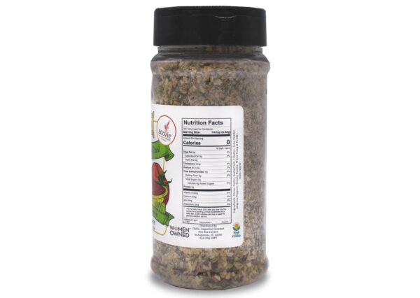 delectable datil mild salsa seasoning nutrition panel