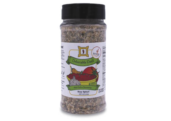 delectable datil mild salsa seasoning