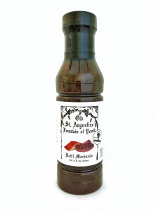 bottle of fountain of youth datil marinade 